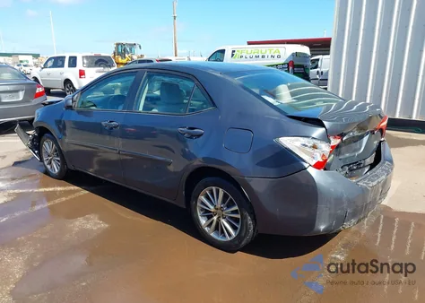 2015 Toyota Corolla Le/Le Plus/Le Premium z USA, uszkodzony, nr VIN 5YFBURHE4FP245139
